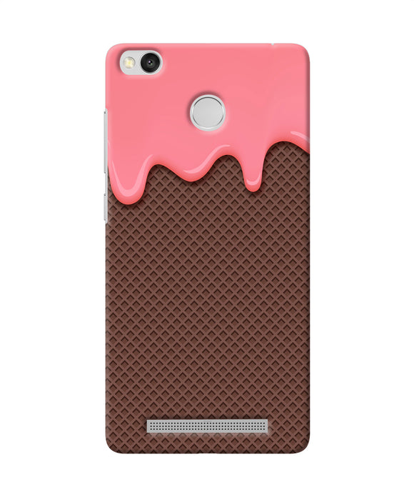 Waffle Cream Biscuit Redmi 3s Prime Back Cover