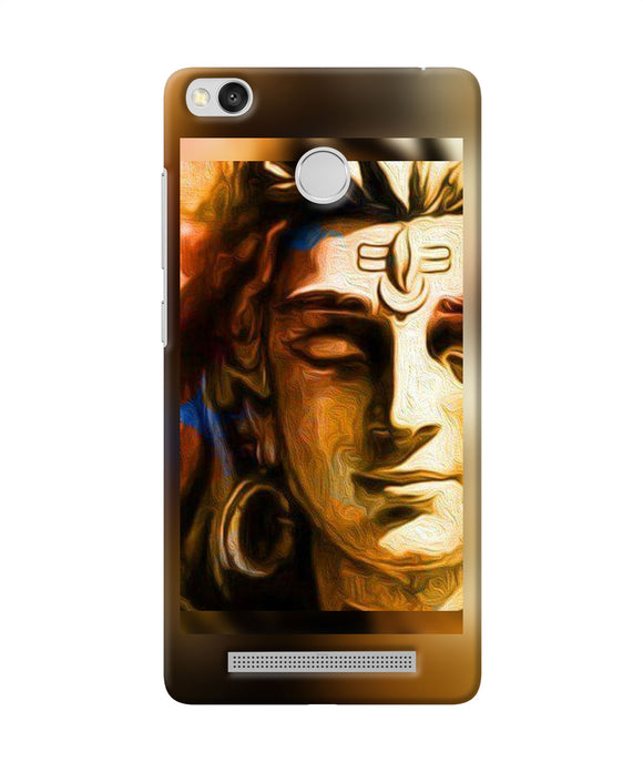 Shiva Painting Redmi 3s Prime Back Cover