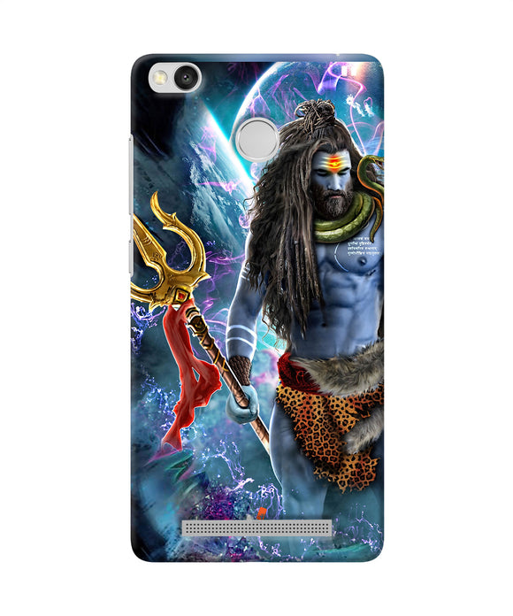 Lord Shiva Universe Redmi 3s Prime Back Cover
