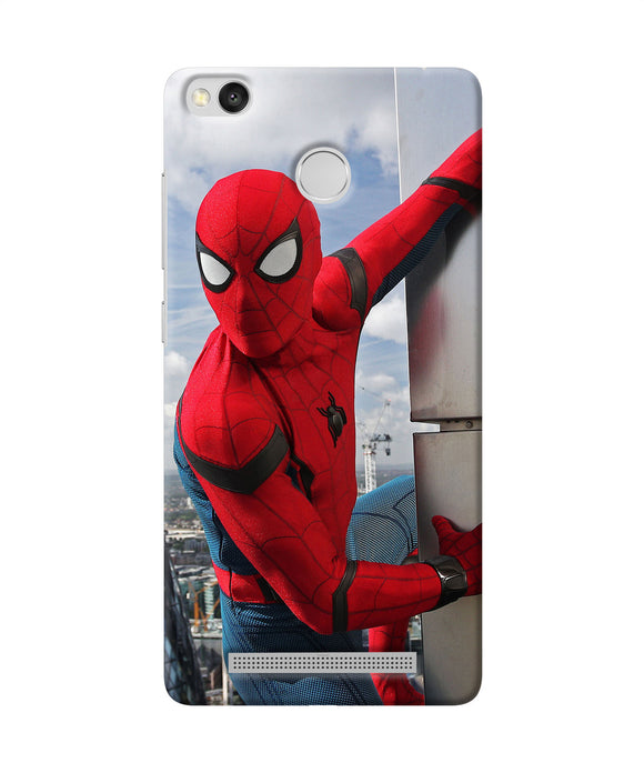 Spiderman On The Wall Redmi 3s Prime Back Cover