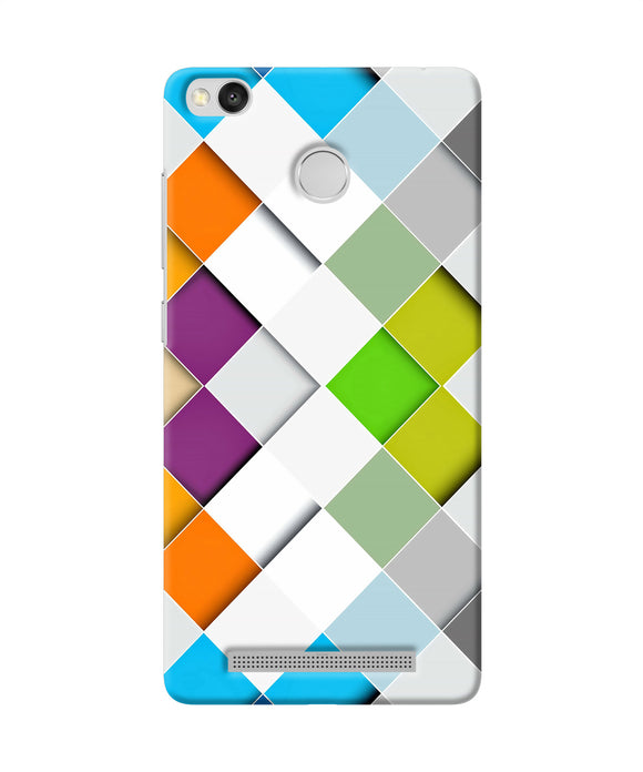 Abstract Color Box Redmi 3s Prime Back Cover