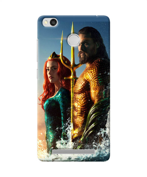 Aquaman Couple Redmi 3s Prime Back Cover