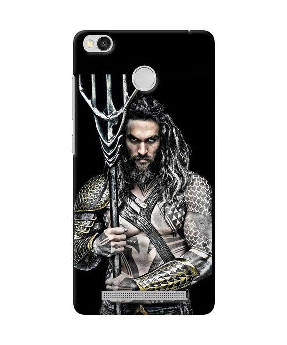 Aquaman Trident Black Redmi 3s Prime Back Cover