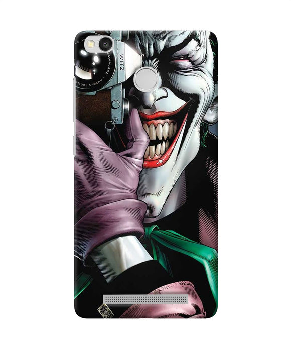 Joker Cam Redmi 3s Prime Back Cover