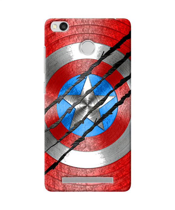 Scratch On Shield Redmi 3s Prime Back Cover