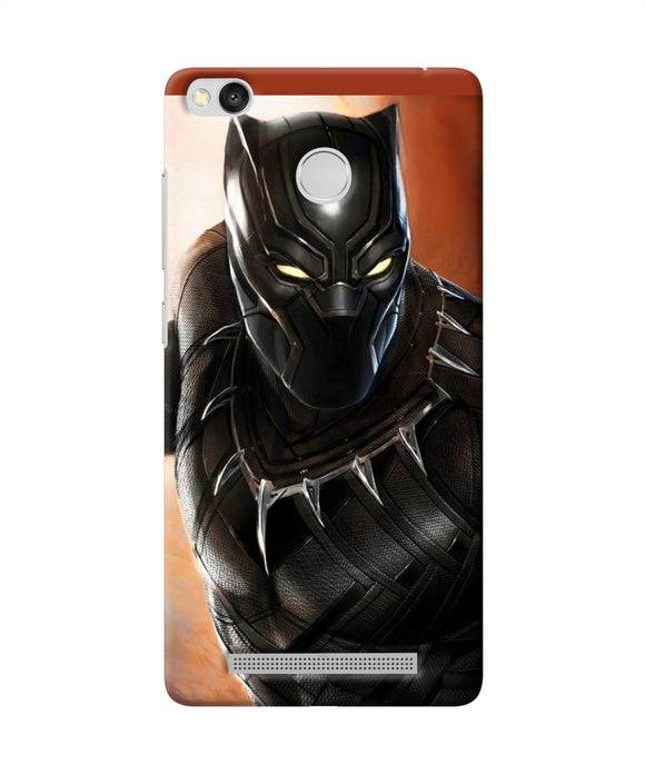 Black Penthon Super Hero Redmi 3s Prime Back Cover