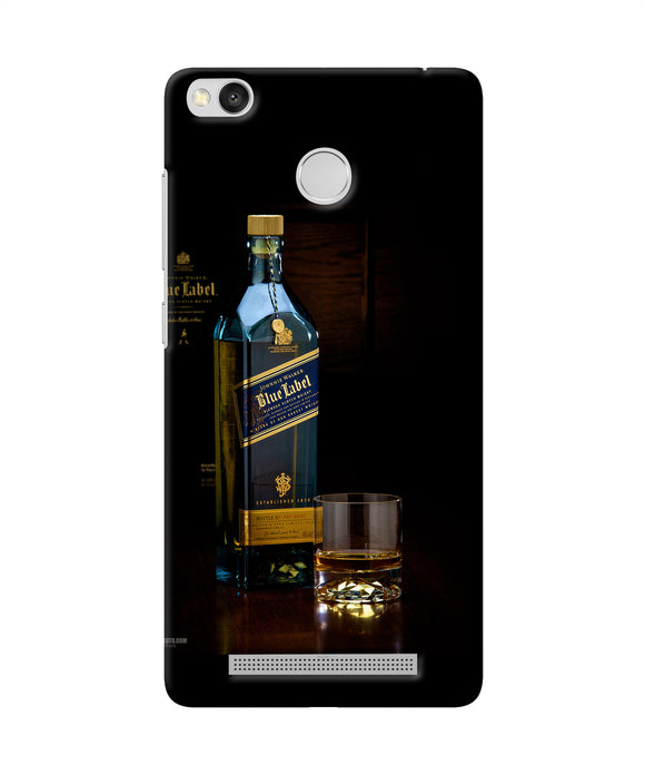 Blue Lable Scotch Redmi 3s Prime Back Cover