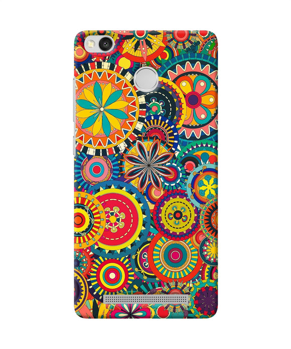 Colorful Circle Pattern Redmi 3s Prime Back Cover