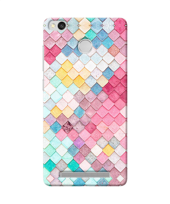 Colorful Fish Skin Redmi 3s Prime Back Cover