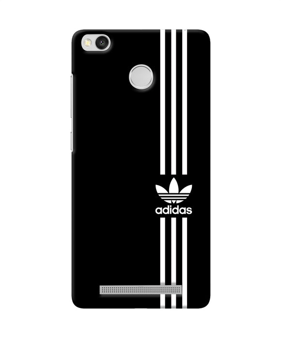 Adidas Strips Logo Redmi 3s Prime Back Cover