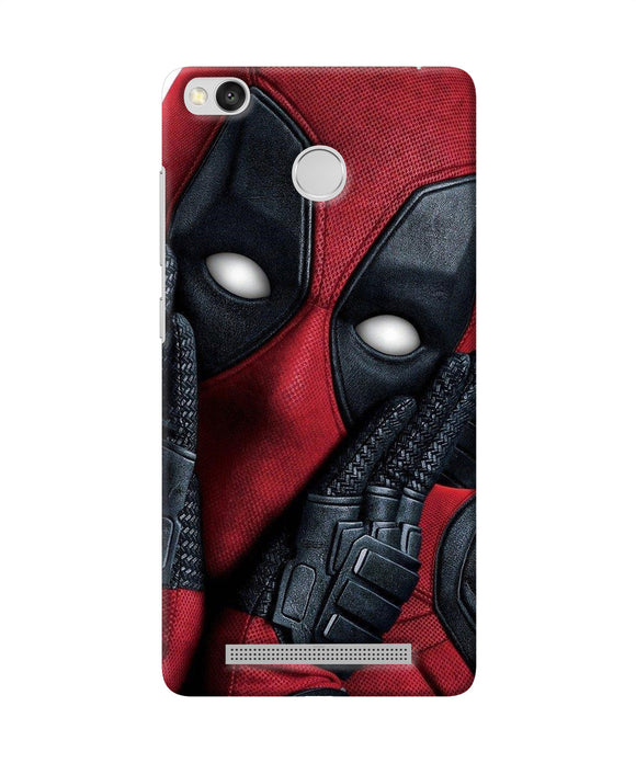 Thinking Deadpool Redmi 3s Prime Back Cover