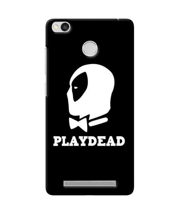 Play Dead Redmi 3s Prime Back Cover