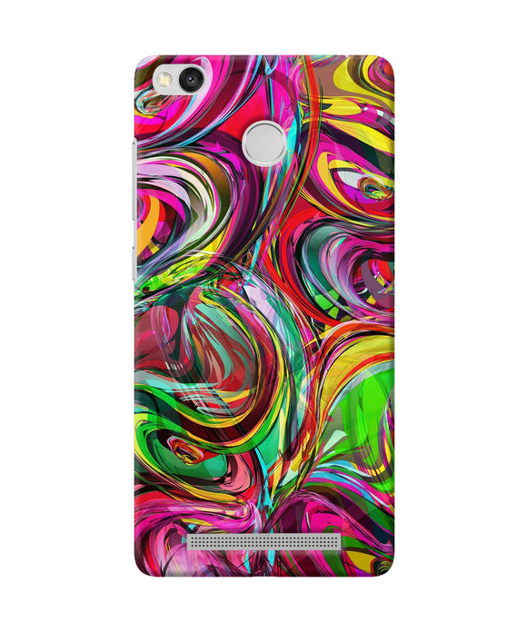 Abstract Colorful Ink Redmi 3s Prime Back Cover