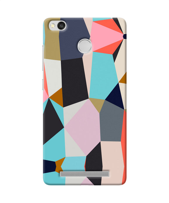 Abstract Colorful Shapes Redmi 3s Prime Back Cover