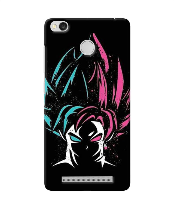 Vegeta Goku Redmi 3s Prime Back Cover