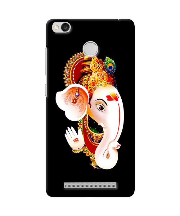 Lord Ganesh Face Redmi 3s Prime Back Cover