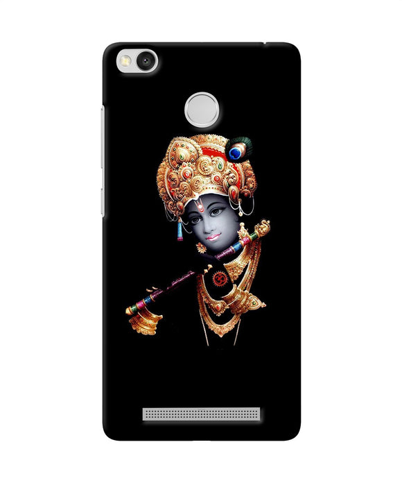 Lord Krishna With Fluet Redmi 3s Prime Back Cover