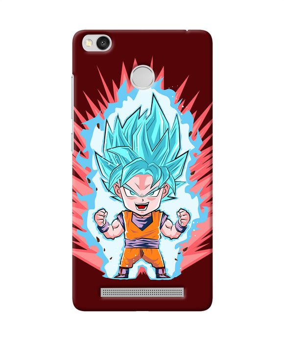 Goku Little Character Redmi 3s Prime Back Cover