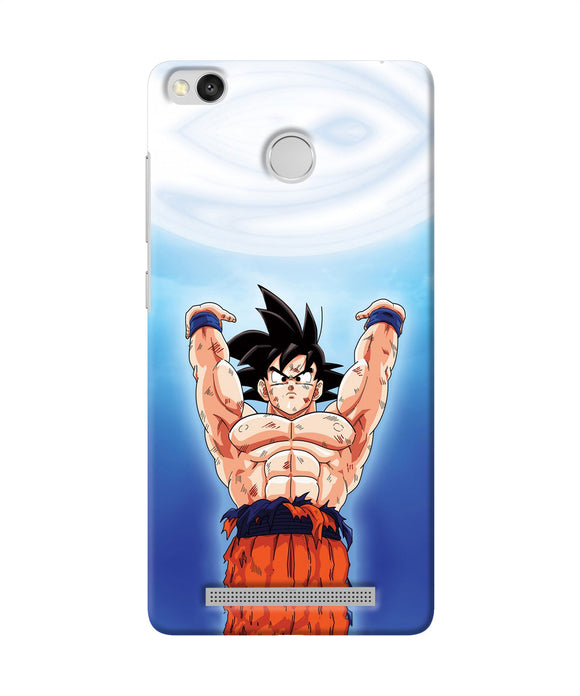 Goku Super Saiyan Power Redmi 3s Prime Back Cover