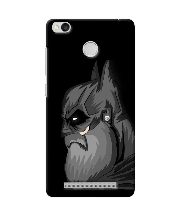 Batman With Beard Redmi 3s Prime Back Cover