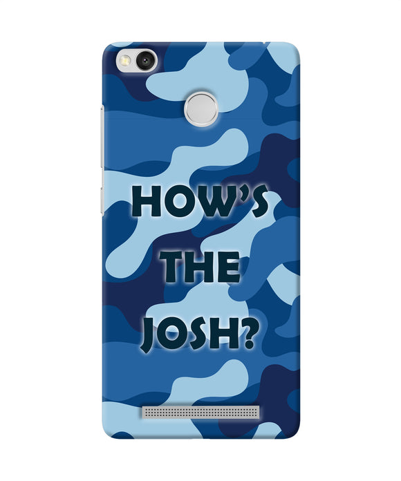 Hows The Josh Redmi 3s Prime Back Cover