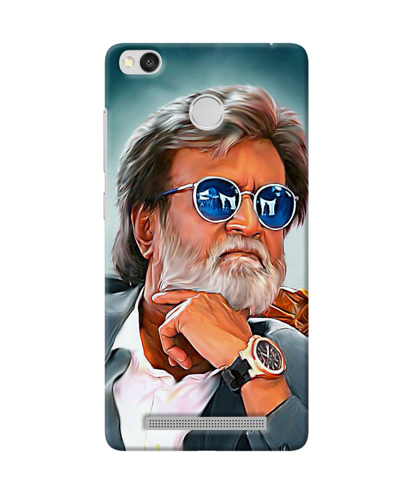 Rajnikant Painting Redmi 3s Prime Back Cover