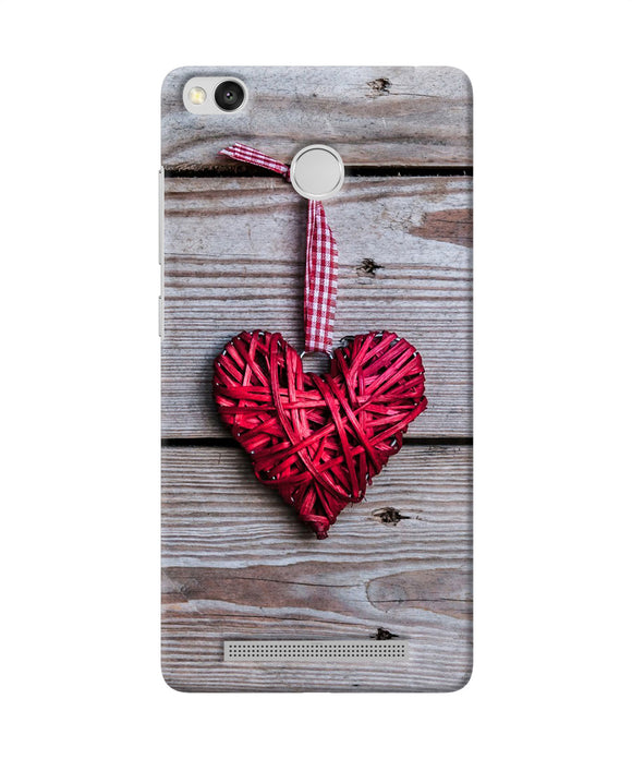 Lace Heart Redmi 3s Prime Back Cover