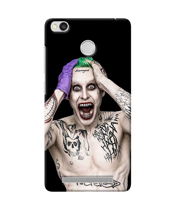 Tatoos Joker Redmi 3s Prime Back Cover
