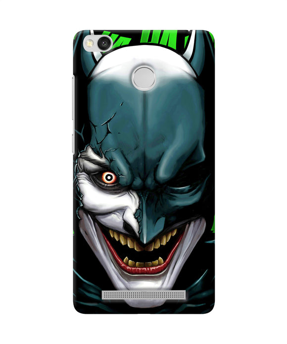 Batman Joker Smile Redmi 3s Prime Back Cover