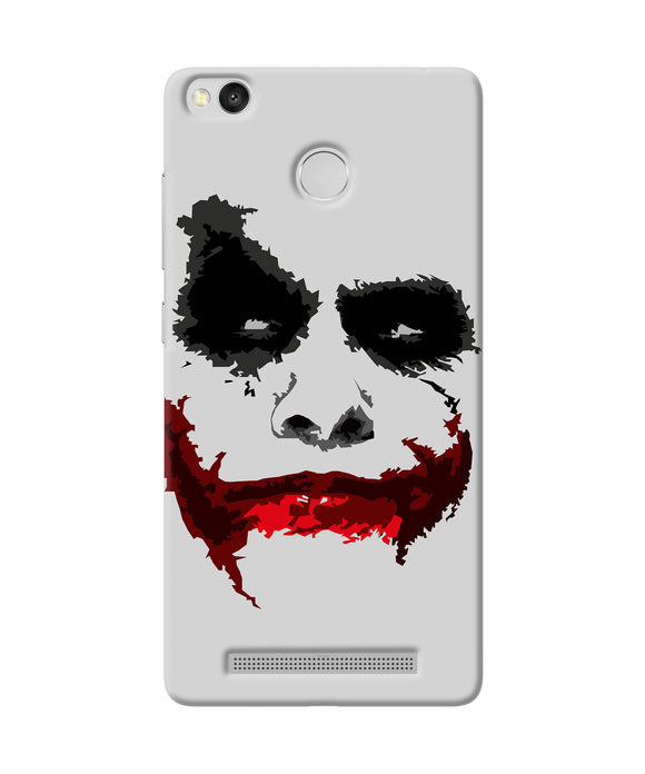 Joker Dark Knight Red Smile Redmi 3s Prime Back Cover