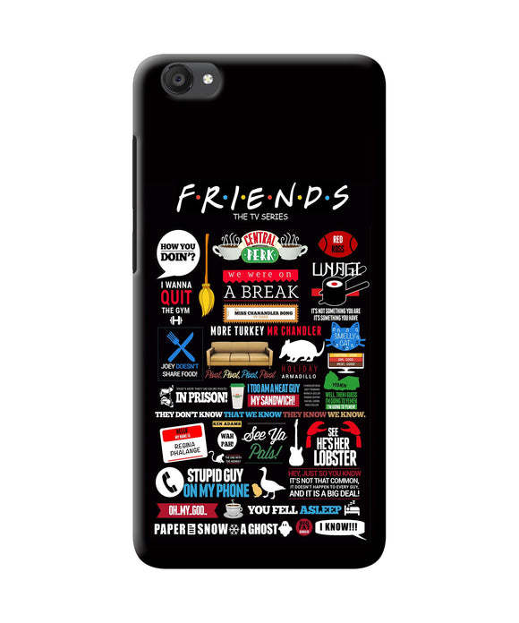 Friends Vivo Y55s Back Cover
