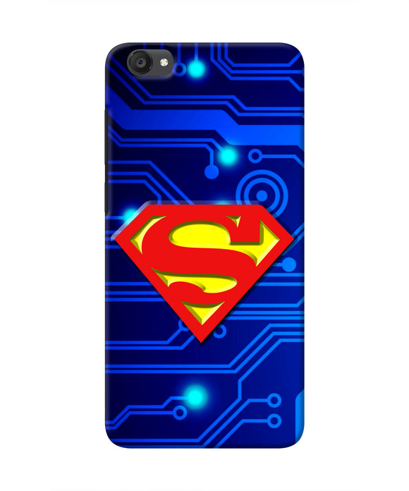 Superman Abstract Vivo Y55s Real 4D Back Cover