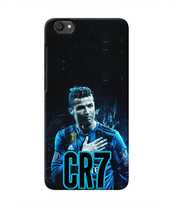 Christiano Ronaldo Blue Vivo Y55s Real 4D Back Cover