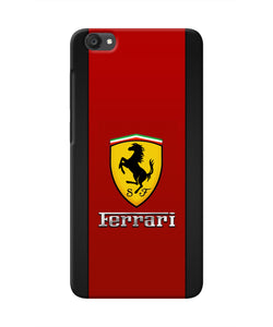 Ferrari Abstract Maroon Vivo Y55s Real 4D Back Cover