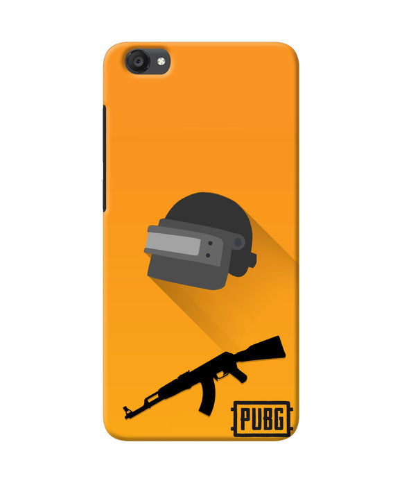 PUBG Helmet and Gun Vivo Y55s Real 4D Back Cover