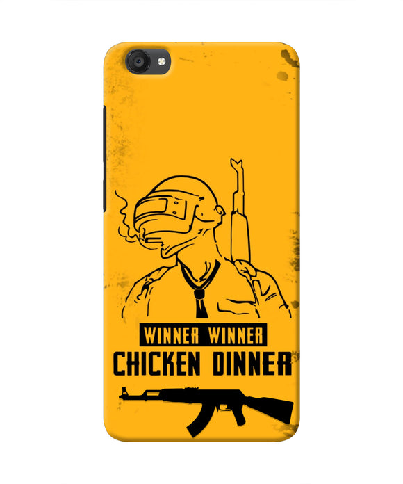 PUBG Chicken Dinner Vivo Y55s Real 4D Back Cover