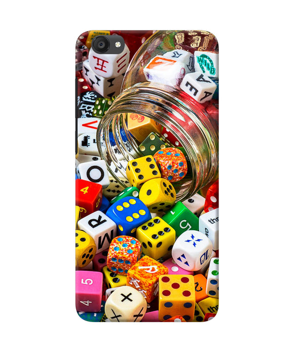 Colorful Dice Vivo Y55s Back Cover
