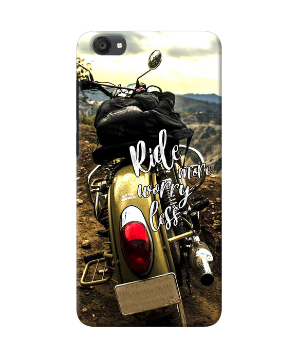 Ride More Worry Less Vivo Y55s Back Cover