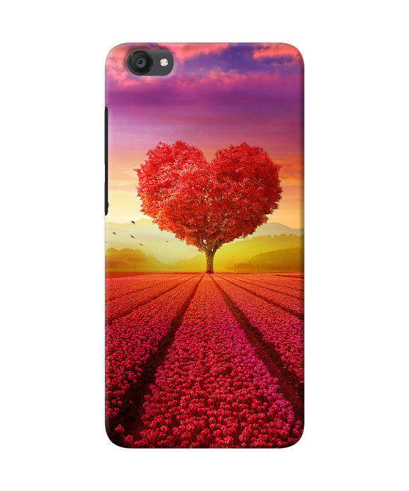 Natural Heart Tree Vivo Y55s Back Cover