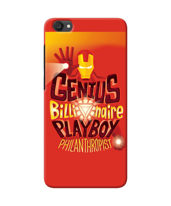 Ironman Quote Vivo Y55s Back Cover