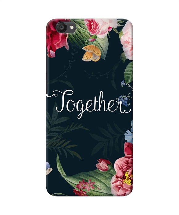 Together Flower Vivo Y55s Back Cover