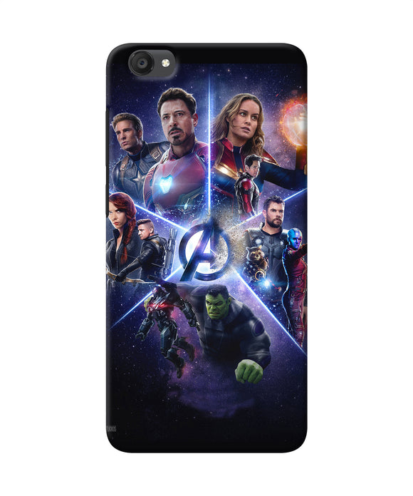 Avengers Super Hero Poster Vivo Y55s Back Cover