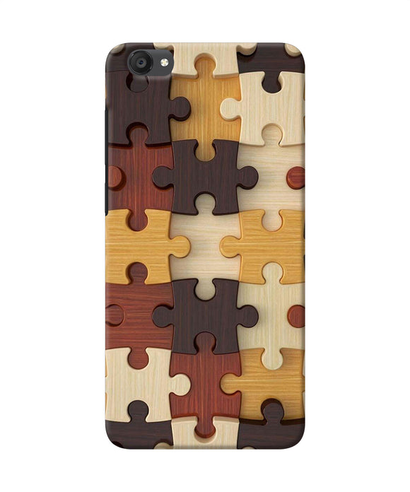 Wooden Puzzle Vivo Y55s Back Cover