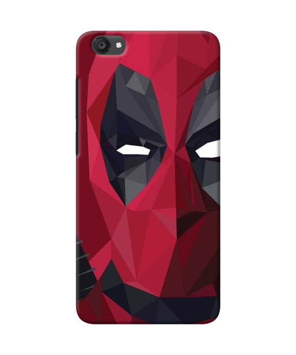 Abstract Deadpool Half Mask Vivo Y55s Back Cover