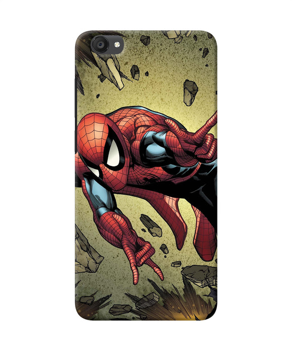 Spiderman On Sky Vivo Y55s Back Cover