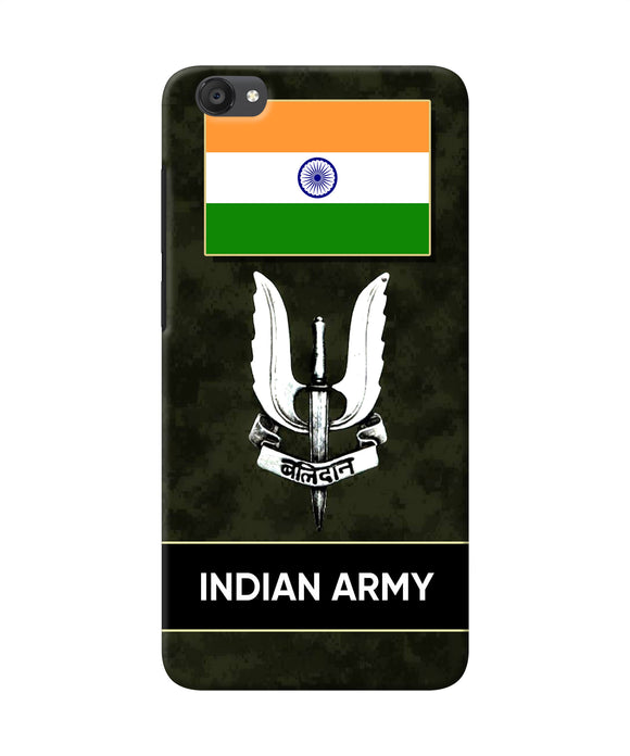 Indian Flag Balidan Logo Vivo Y55s Back Cover