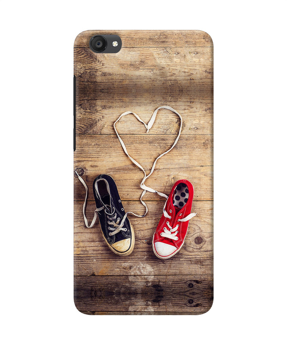 Shoelace Heart Vivo Y55s Back Cover