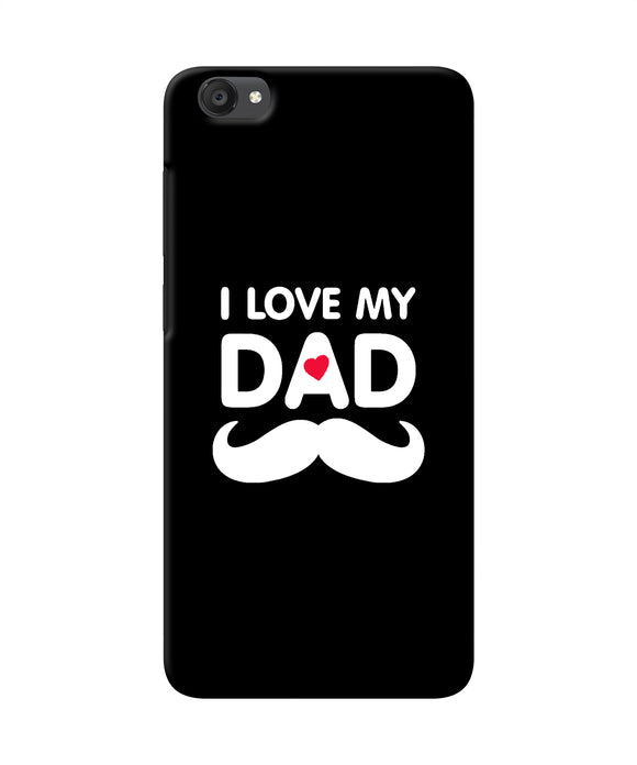 I Love My Dad Mustache Vivo Y55s Back Cover