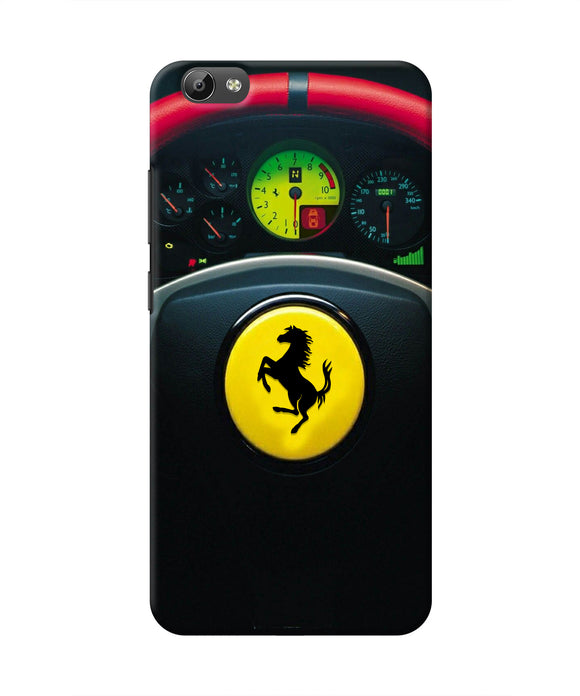 Ferrari Steeriing Wheel Vivo Y66 Real 4D Back Cover