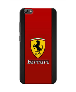 Ferrari Abstract Maroon Vivo Y66 Real 4D Back Cover